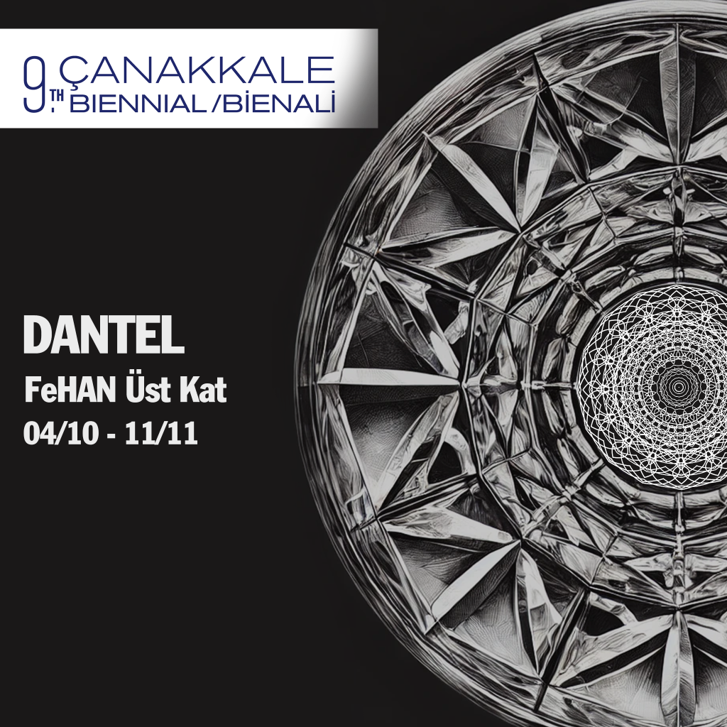 Dantel work detail from Canakkale Biennial presentation